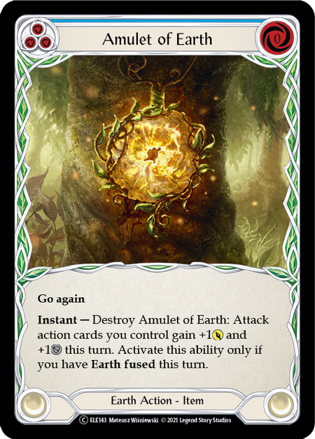Amulet of Earth - Blue (ELE) #U-ELE143 [EN/N]