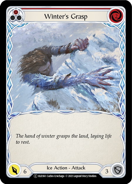 Winter's Grasp - Red (ELE) #U-ELE160 [EN/N]
