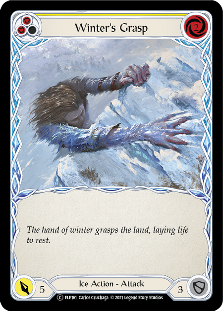 Winter's Grasp - Yellow (ELE) #U-ELE161 [EN/N]