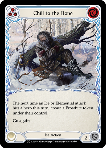 Chill to the Bone - Blue (ELE) #U-ELE165 [EN/N]