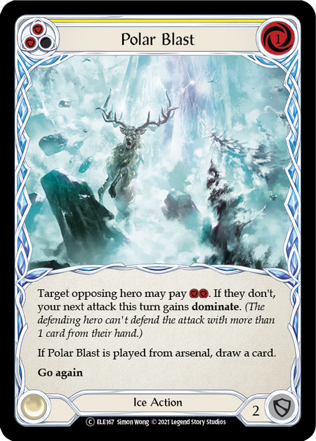 Polar Blast - Yellow (ELE) #U-ELE167 [EN/N]
