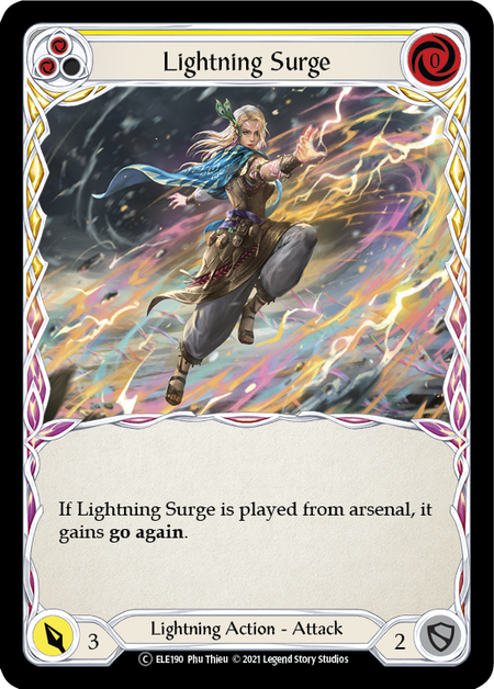 Lightning Surge - Yellow (ELE) #U-ELE190 [EN/N]