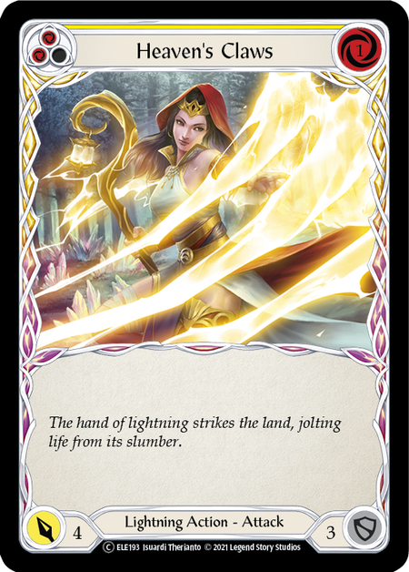 Heaven's Claws - Yellow (ELE) #U-ELE193 [EN/N]