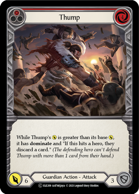 Thump - Red (ELE) #U-ELE209 [EN/N]