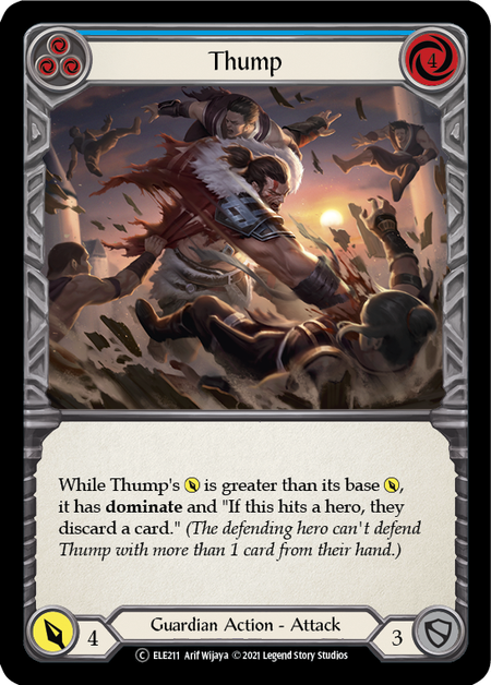 Thump - Blue (ELE) #U-ELE211 [EN/N]