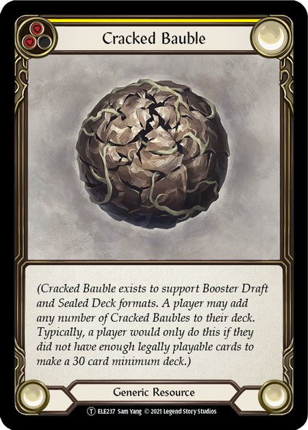 Cracked Bauble - Yellow (ELE) #U-ELE237 [EN/N]