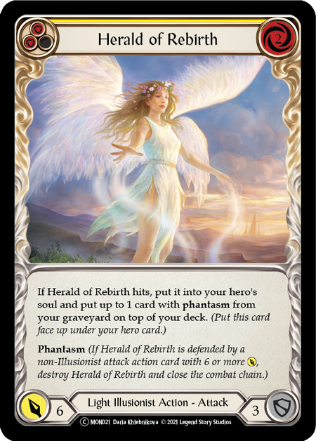Herald of Rebirth - Yellow (MON) #U-MON021 [EN/N]