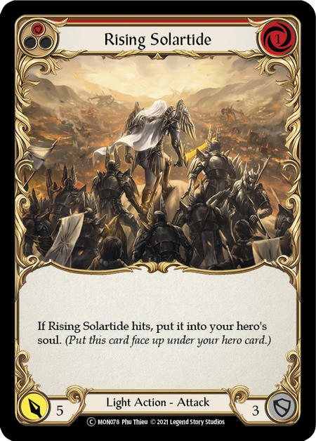 Rising Solartide - Red (MON) #U-MON078 [EN/N]