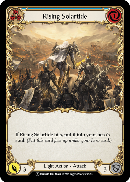 Rising Solartide - Blue (MON) #U-MON080 [EN/N]