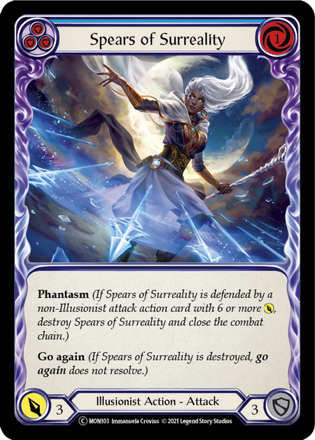 Spears of Surreality - Blue (MON) #U-MON103 [EN/N]