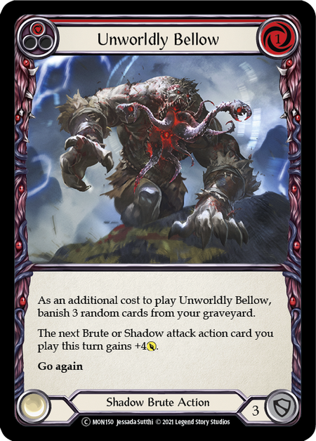 Unworldly Bellow - Red (MON) #U-MON150 [EN/N] s/o