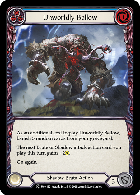 Unworldly Bellow - Blue (MON) #U-MON152 [EN/N]