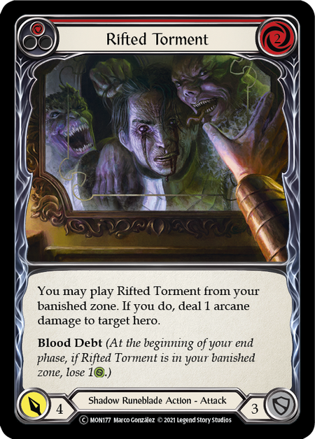 Rifted Torment - Red (MON) #U-MON177 [EN/N]