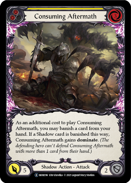 Consuming Aftermath - Yellow (MON) #U-MON196 [EN/N]