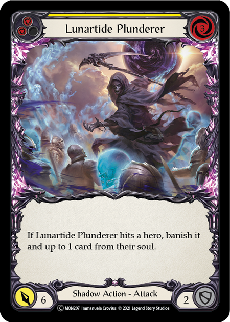 Lunartide Plunderer - Yellow (MON) #U-MON207 [EN/N]