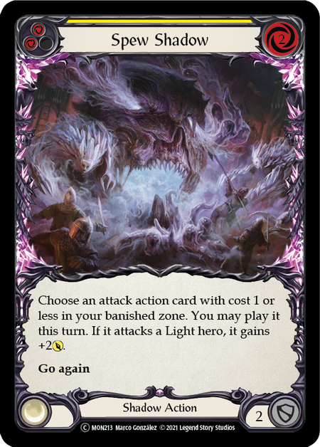 Spew Shadow - Yellow (MON) #U-MON213 [EN/N]