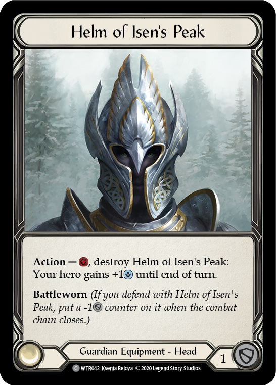 Helm of Isen's Peak (WTR) #U-WTR042 [EN/N] s/o