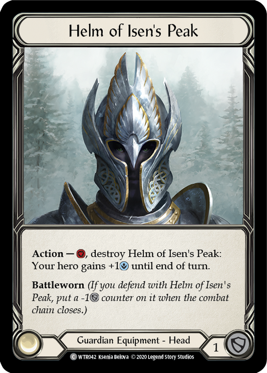 Helm of Isen's Peak (WTR) #U-WTR042 [EN/N] s/o