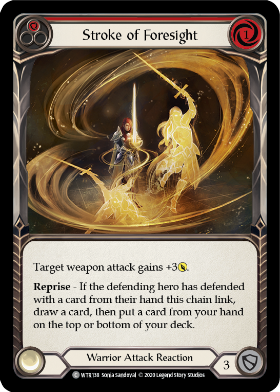Stroke of Foresight - Red (WTR) #U-WTR138 [EN/N]