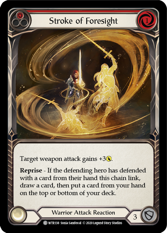 Stroke of Foresight - Red (WTR) #U-WTR138 [EN/N]
