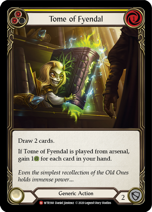 Tome of Fyendal - Yellow (WTR) #U-WTR160 [EN/N]