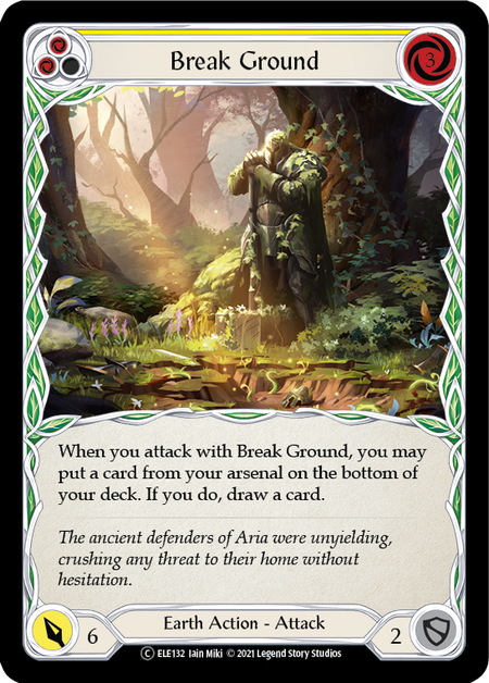 Break Ground - Yellow (ELE) #U-ELE132 [EN/N]