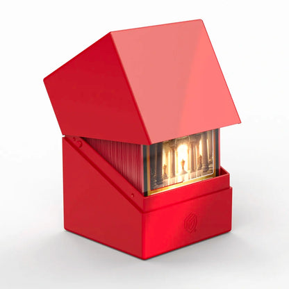 Ultimate Guard Boulder 100+ Standard Solid Red Deck Case