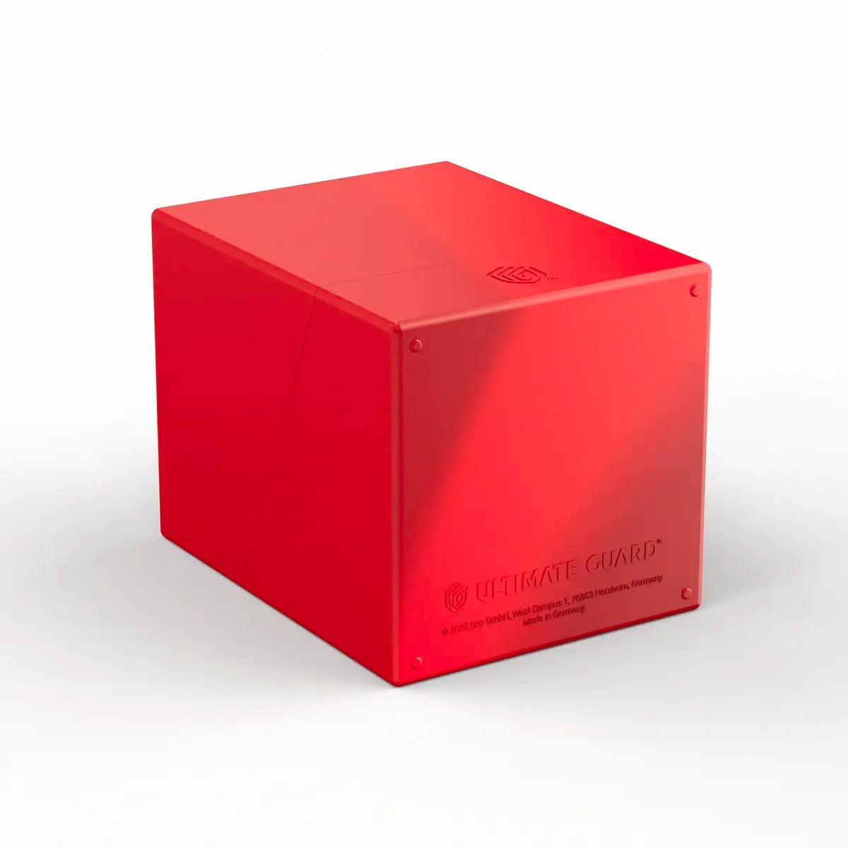 Ultimate Guard Boulder 100+ Standard Solid Red Deck Case