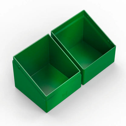 Ultimate Guard Boulder 100+ Standard Solid Green Deck Case