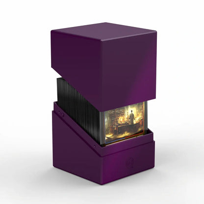 Ultimate Guard Boulder 100+ Standard Solid Purple Deck Case