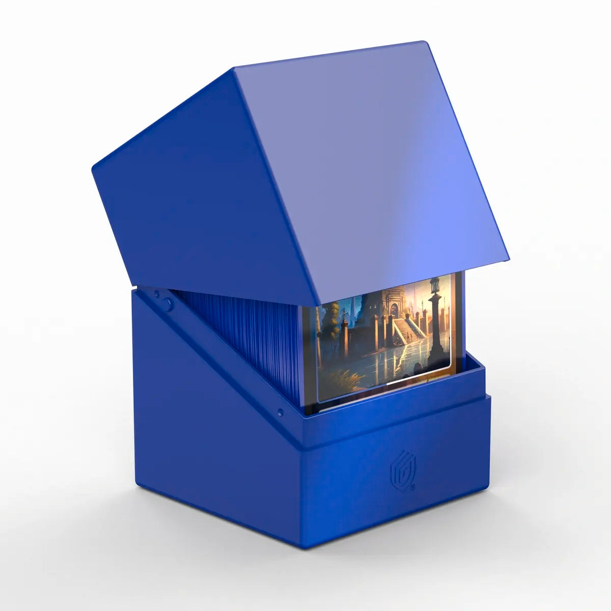 Ultimate Guard Boulder 100+ Standard Solid Blue Deck Case