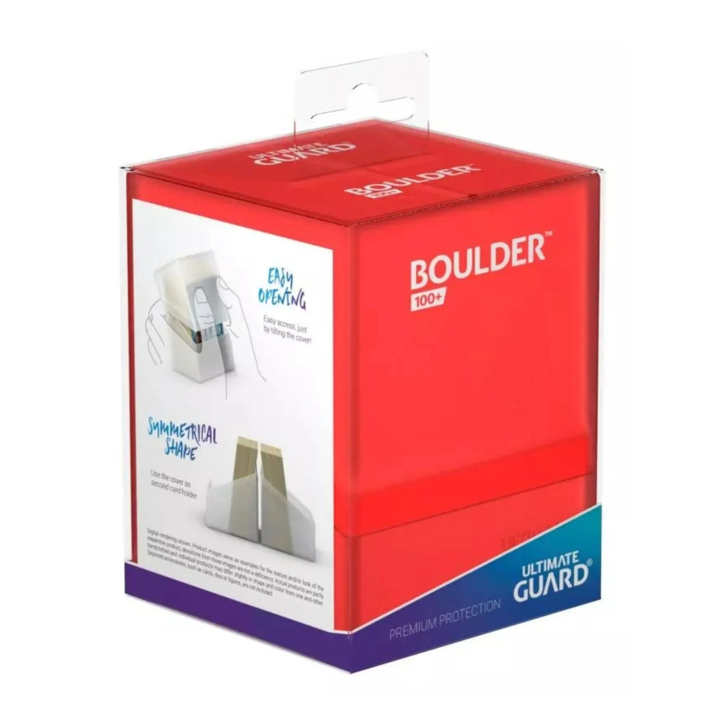 Ultimate Guard Boulder 100+ Standard - Ruby