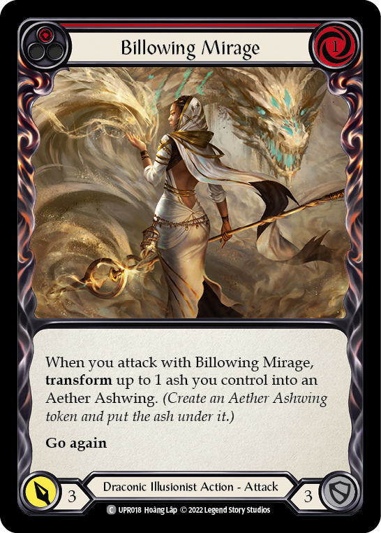 Billowing Mirage - Red (UPR) #UPR018 [EN/N]