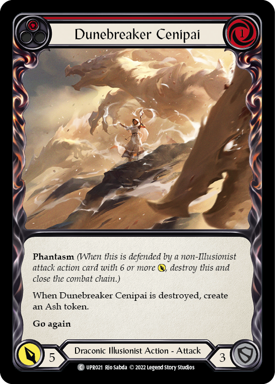 Dunebreaker Cenipai - Red (UPR) #UPR021 [EN/N]