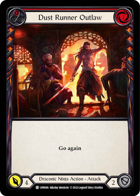 Dust Runner Outlaw - Red (UPR) #UPR066 [EN/N] s/o