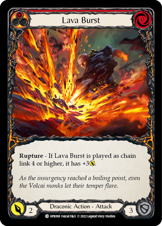 Lava Burst (UPR) #UPR098 [EN/N] s/o