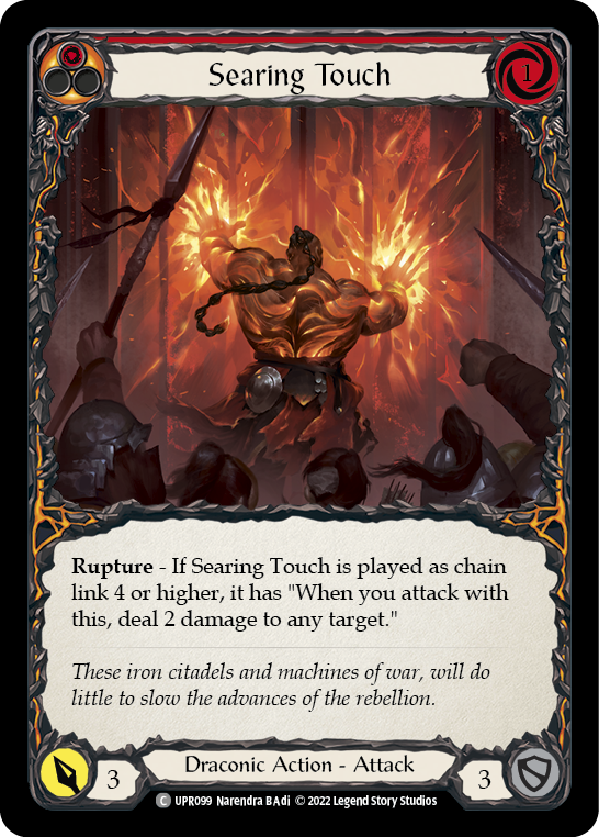 Searing Touch (UPR) #UPR099 [EN/N]