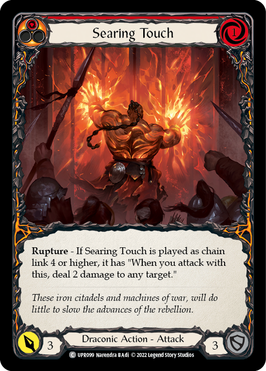 Searing Touch (UPR) #UPR099 [EN/N]