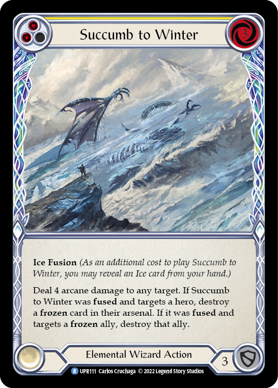 Succumb to Winter - Yellow (UPR) #UPR111 [EN/N]