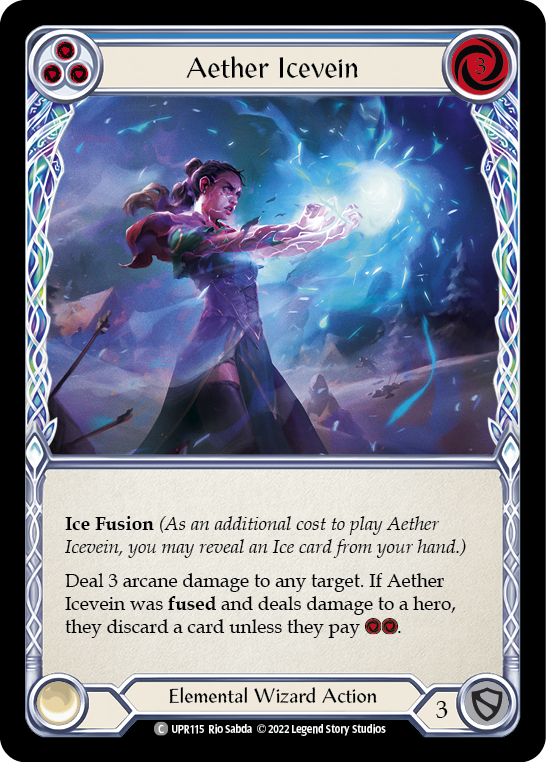 Aether Icevein - Blue (UPR) #UPR115 [EN/N]