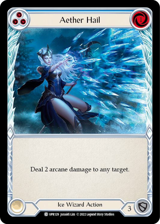 Aether Hail - Blue (UPR) #UPR129 [EN/N]