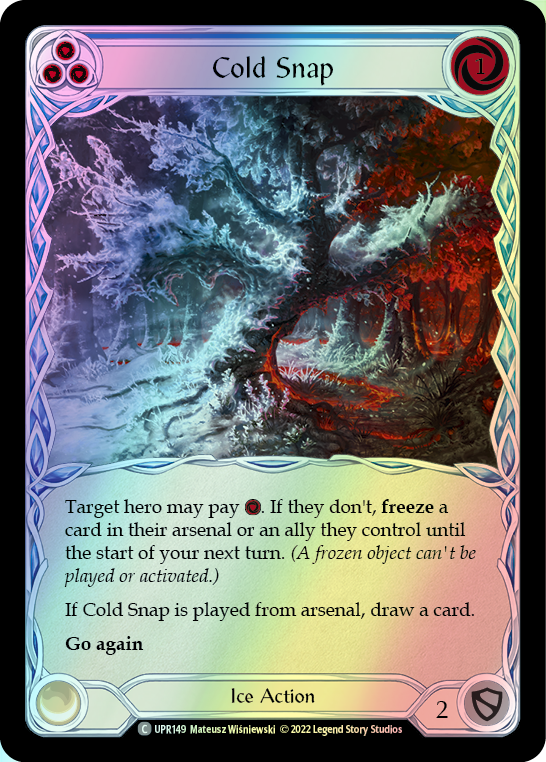 Cold Snap - Blue (UPR) #UPR149 [EN/F]