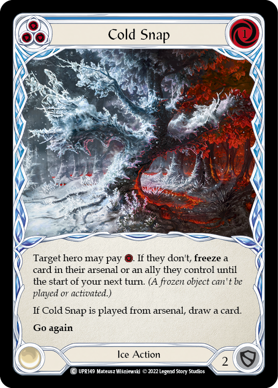 Cold Snap - Blue (UPR) #UPR149 [EN/N]