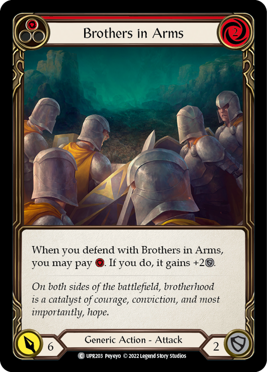 Brothers in Arms - Red (UPR) #UPR203 [EN/N] s/o