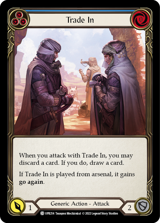 Trade In - Blue (UPR) #UPR214 [EN/N]