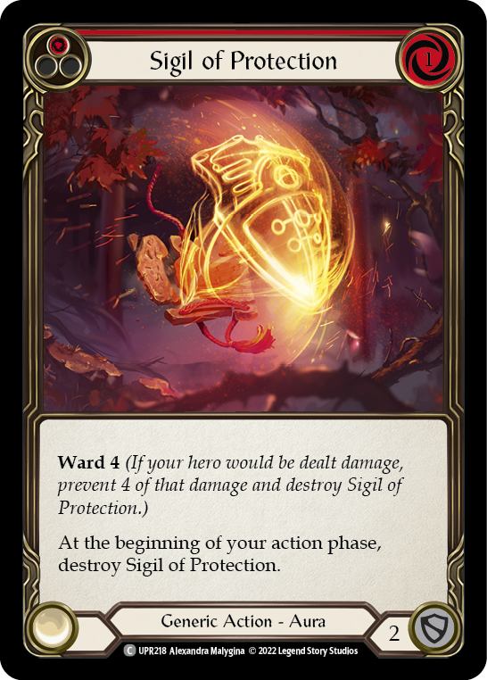 Sigil of Protection - Red (UPR) #UPR218 [EN/N]