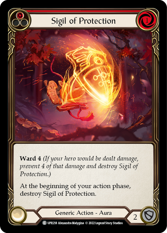 Sigil of Protection - Red (UPR) #UPR218 [EN/N]