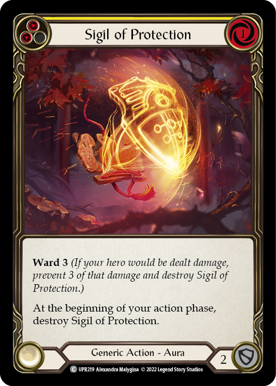 Sigil of Protection - Yellow (UPR) #UPR219 [EN/N]