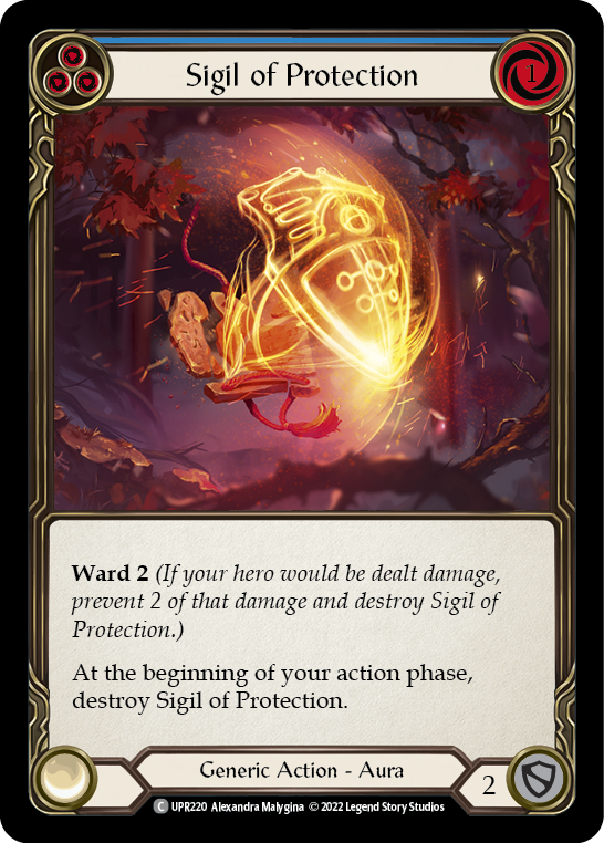 Sigil of Protection - Blue (UPR) #UPR220 [EN/N]