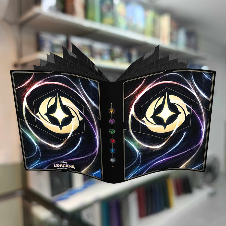 Lorcana Lorebook Card Portfolio (9-pocket Binder, Holds 252 cards)